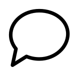 Speech Bubble SVG Icon